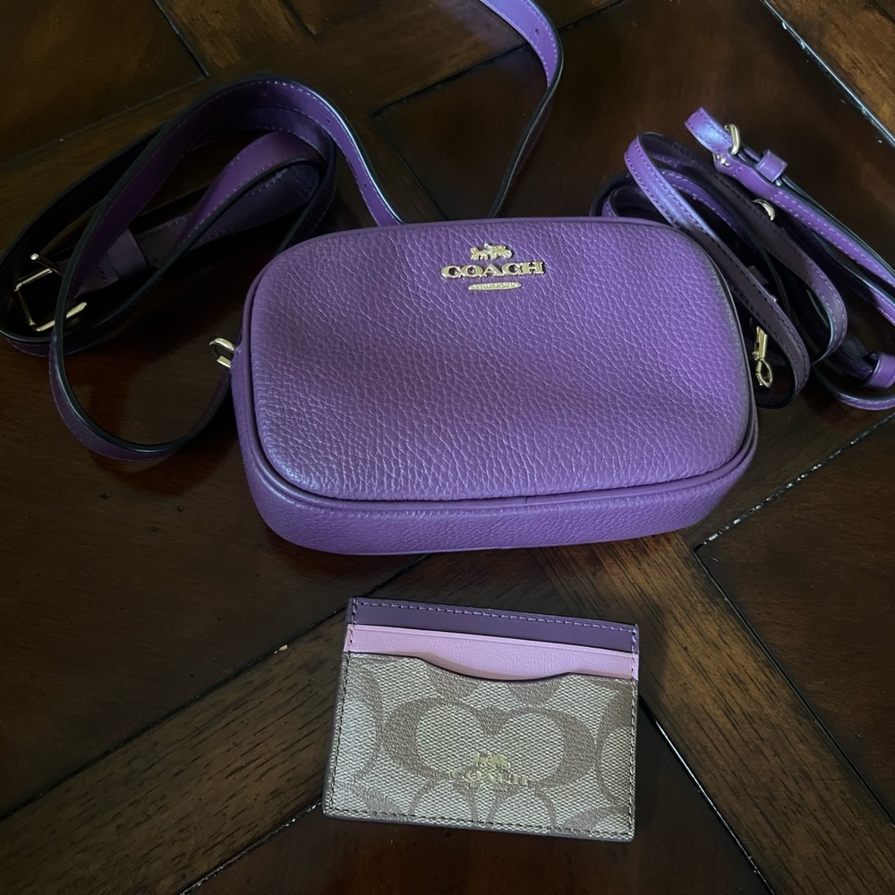 NEW Coach 2 in 1 fanny pack /crossbody or shoulder purse